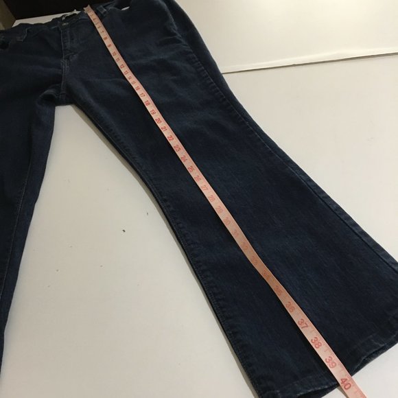 Levi's 515 Bootcut Jeans Women Size 16S Dark Wash - Picture 9 of 9